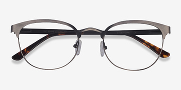 Gunmetal The Works -  Metal Eyeglasses