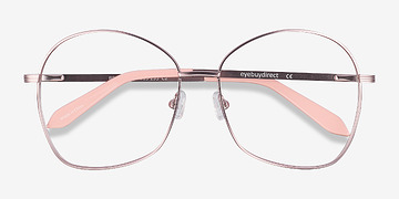 Pink Bridget -  Fashion Metal Eyeglasses