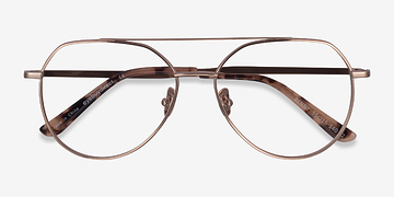 Rose Gold Benny -  Metal Eyeglasses