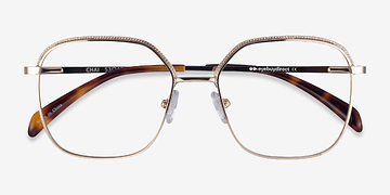 Light Gold Chai -  Metal Eyeglasses