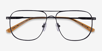 Matte Black Dynamic -  Metal Eyeglasses