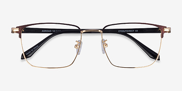 Brown Gold Abroad -  Metal Eyeglasses