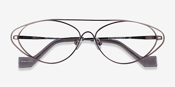 Gunmetal Freeform -  Metal Eyeglasses