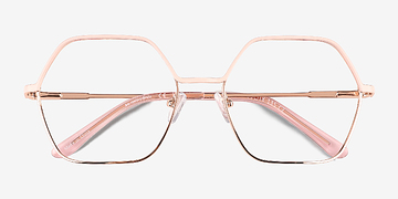 Shiny Rose Gold Mayfield -  Metal Eyeglasses