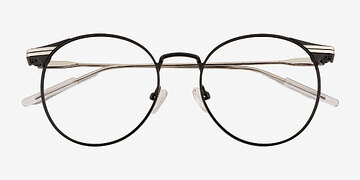 Black Silver Mastery -  Metal Eyeglasses