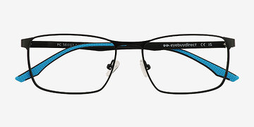 Matte Black Pc -  Metal Eyeglasses