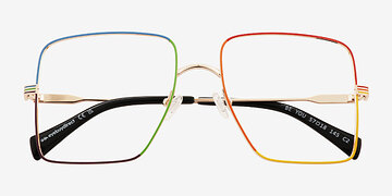 Rainbow Be You -  Metal Eyeglasses