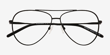 Black Rayner -  Metal Eyeglasses