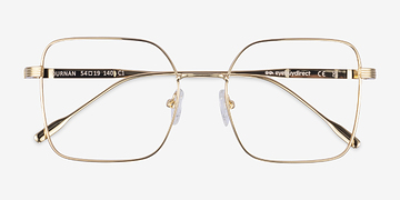 Gold Durnan -  Metal Eyeglasses