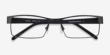 Black Blaise -  Classic Metal Eyeglasses