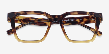 Tortoise Yellow Barclay -  Plastic Eyeglasses