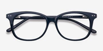Navy Brittany -  Acetate Eyeglasses
