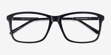 Black Pablo -  Lightweight Plastic Eyeglasses