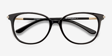 Black Jasmine -  Vintage Metal Eyeglasses