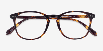 Floral Record -  Colorful Plastic Eyeglasses