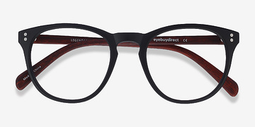 Black & Brown Legendary -  Lightweight Plastic Eyeglasses