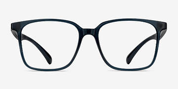 Navy Blocks -  Lightweight Plastic Eyeglasses