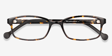 Tortoise Gizmo -  Lightweight Plastic Eyeglasses
