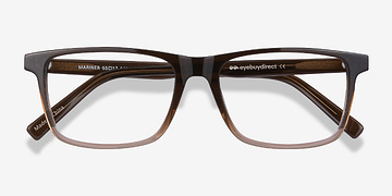 Clear Brown Mariner -  Acetate Eyeglasses