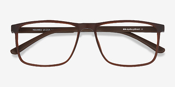 Brown Holmes -  Lightweight Plastic Eyeglasses