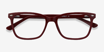 Burgundy Varda -  Acetate Eyeglasses