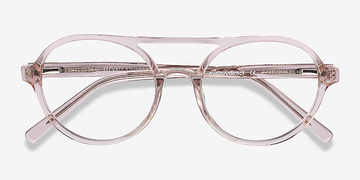 Clear Pink Elevate -  Geek Acetate Eyeglasses