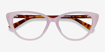 Iridescent Pink & Tortoise Anastasia -  Fashion Acetate Eyeglasses