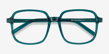 Teal Gaston -  Vintage Acetate Eyeglasses