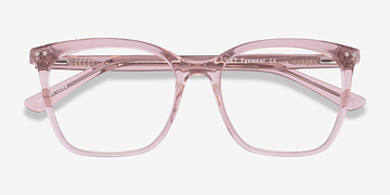 Clear Pink Meliora -  Eco Friendly Eyeglasses