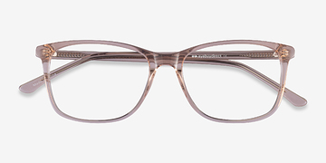Clear Pink Crescendo -  Acetate Eyeglasses