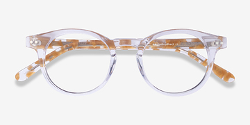 Clear Yellow Luminary -  Acetate Eyeglasses