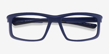 Navy Black Drill -  Plastic Eyeglasses