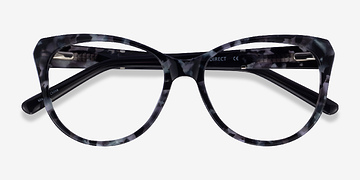 Gray Tortoise Thalia -  Acetate Eyeglasses