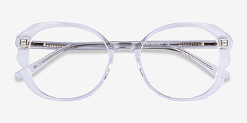 Clear Papillon -  Acetate Eyeglasses