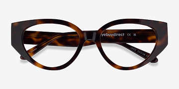 Shiny Tortoise Lexie -  Acetate Eyeglasses