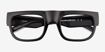 Shiny Black Balsam -  Plastic Eyeglasses