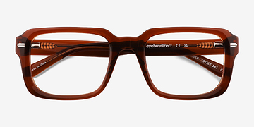 Crystal Dark Brown Wilder -  Eco Friendly Eyeglasses