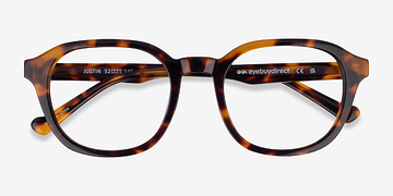 Tortoise Justin -  Acetate Eyeglasses