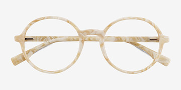 Marble White Amaranth -  Acetate Eyeglasses