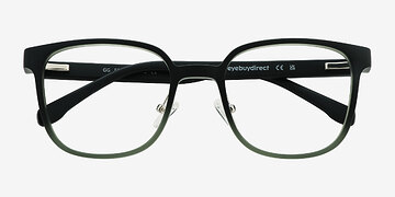 Black Green GG -  Plastic Eyeglasses