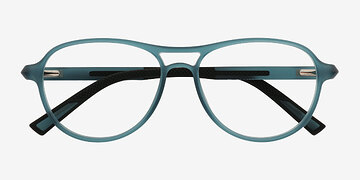 Matte Crystal Teal Hud -  Plastic Eyeglasses