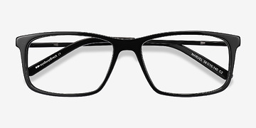 Black Marvel -  Acetate, Metal Eyeglasses