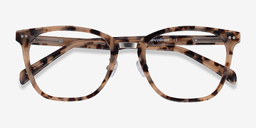 Ivory Tortoise Biblio -  Acetate, Metal Eyeglasses
