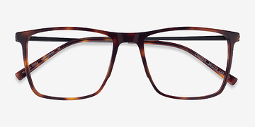 Tortoise Cooper -  Geek Metal Eyeglasses