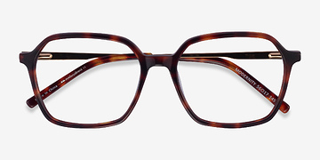 Tortoise Gold Modernity -  Metal Eyeglasses