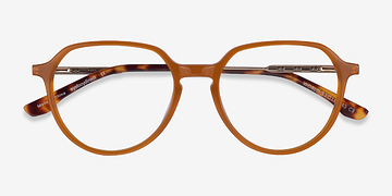 Orange World -  Metal Eyeglasses