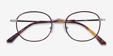 Tortoise Silver Otaku -  Metal Eyeglasses