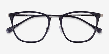 Gray Silver Utamaro -  Metal Eyeglasses