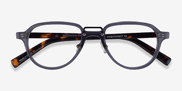 Gray Tortoise Westwood -  Metal Eyeglasses