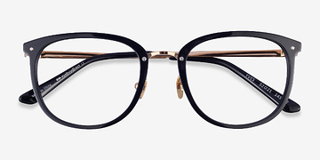 Black Gold Yves -  Metal Eyeglasses
